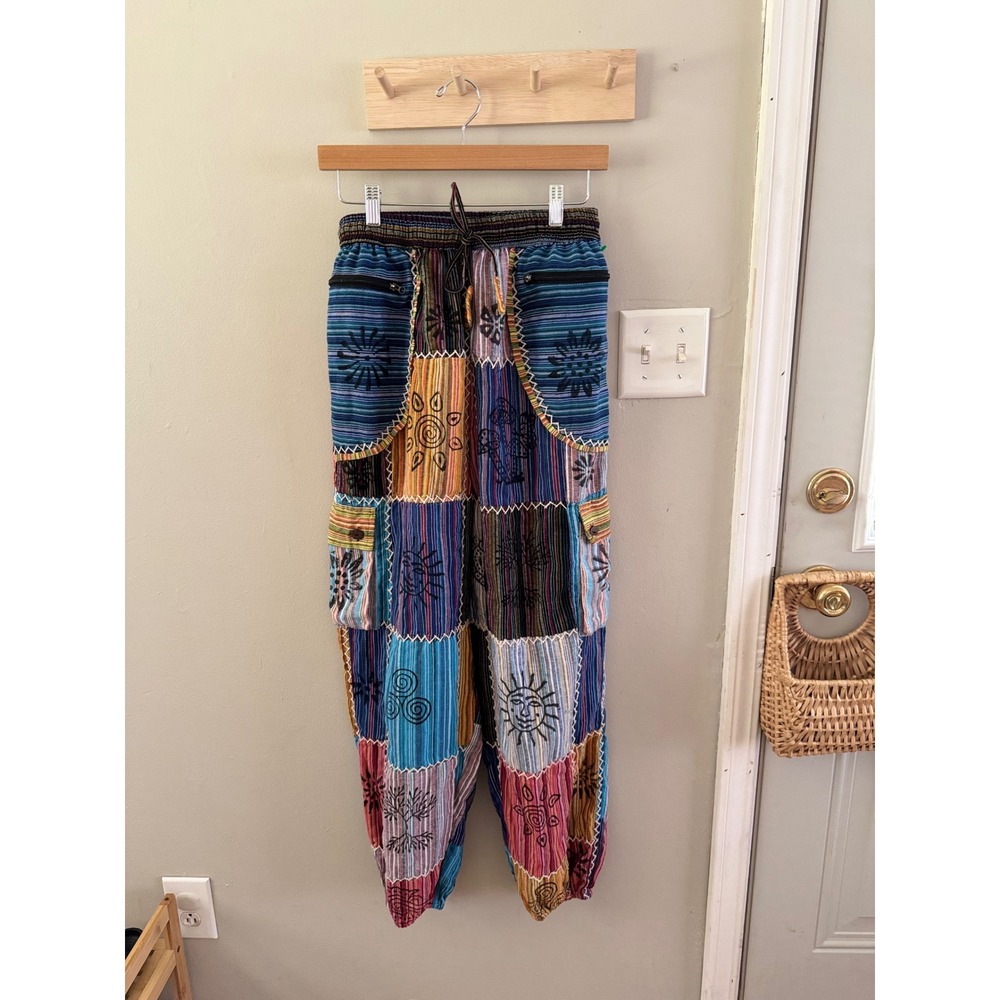 Boho patchwork pants